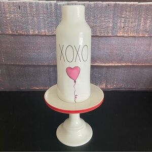 Rae Dunn XOXO Ceramic Vase